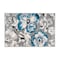 World Rug Gallery Modern Floral Area Rug 2' x 3' Blue Area Rug 9098BLUE2X3 - alternate 5